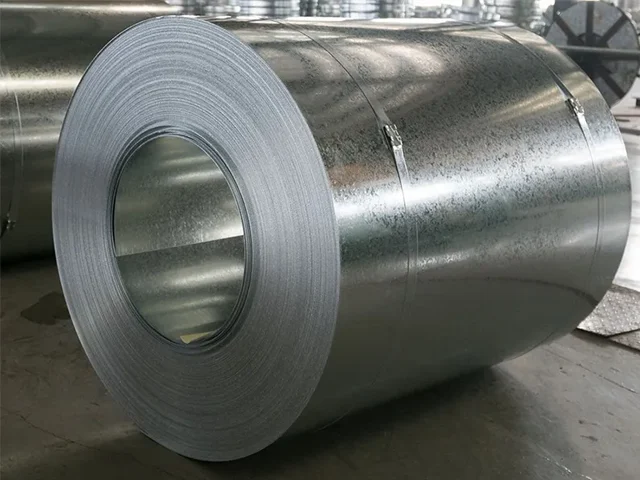 Рулон из горячеоцинкованной стали (стандартный узор кристаллизации)